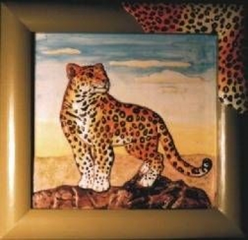 Giessform - Safarimotiv Leopard 22,8 x 23,1