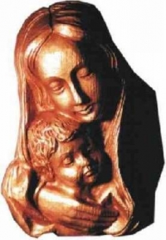 Gießform - Madonna mit Kind - 30 cm hoch