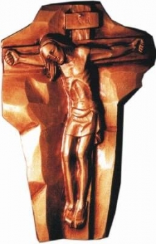 Gießform - Christus am Kreuz - 22 x 34 cm
