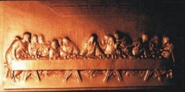 Gießform - Abendmahl - Leonardo - 34 x 17 cm