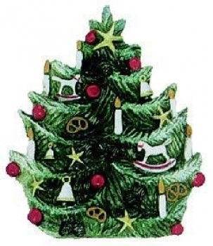Gießform - Weihnachtsbaum klein - 14 cm hoch