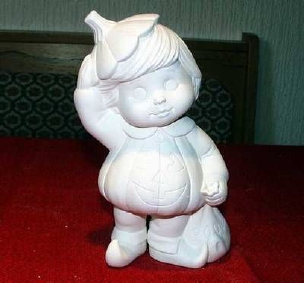 DONAS-Gießform - neu – Sweet Tot Pumpin Boy – Kürbisjunge – 19 cm hoch - USA
