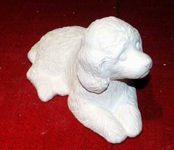 Hund / Pudel – 21 x 13 cm - Schrühware