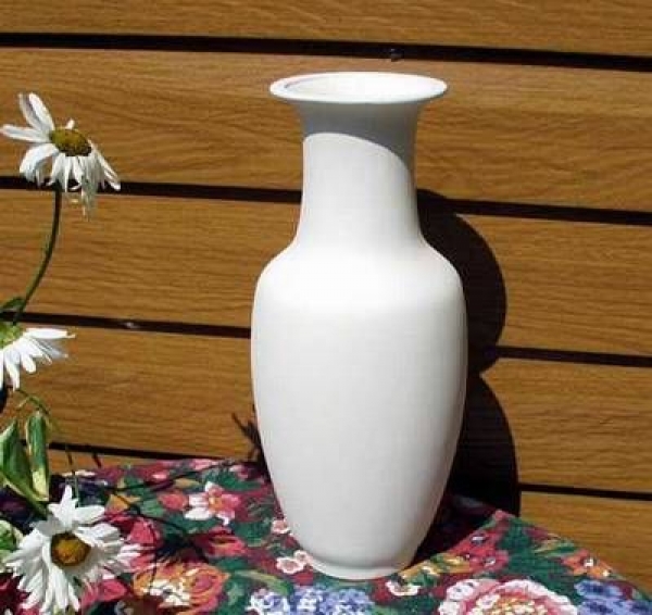 Vase – 35 cm hoch – Schrühware