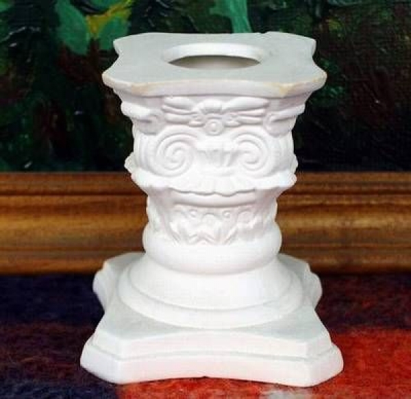 SCIOTO-Gießform - gebraucht– Viktorianische Kerzenhalter im 2er-Set – je 8 cm hoch - Neuwert 54 EUR - neuwertige Gießform