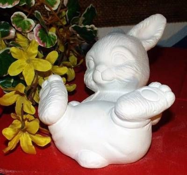 Hasenjunge - 20 cm lang - auch für Buchstütze S-1014 - Schrühware