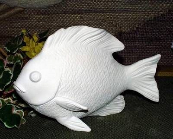 Fisch - Pearl – 22,8 cm lang - Schrühware