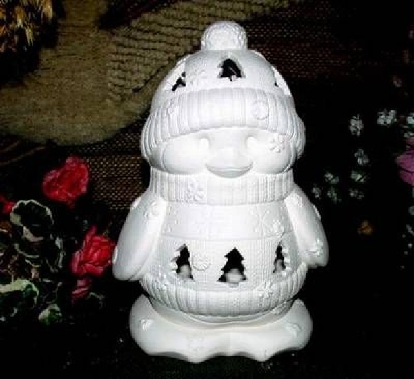ClayMagic-Gießformen-Satz – neu – Pinguin – Windlicht mit Teelicht-Basis – 26 cm hoch - USA
