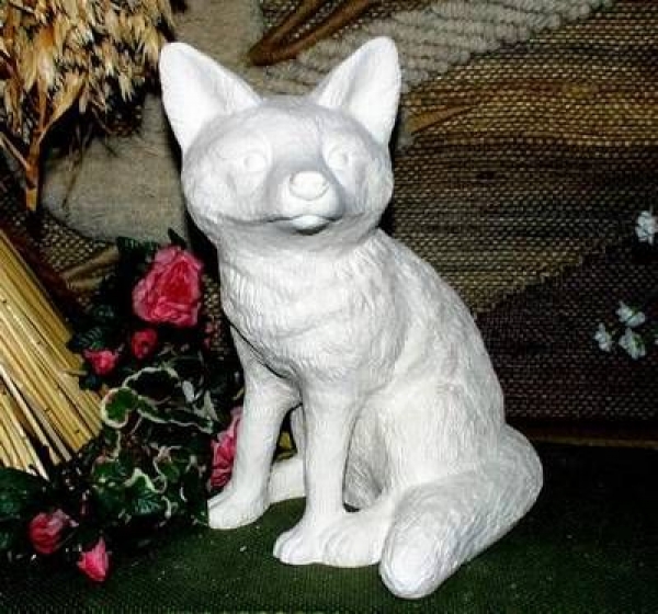 Sitzender Fuchs – Schrühware