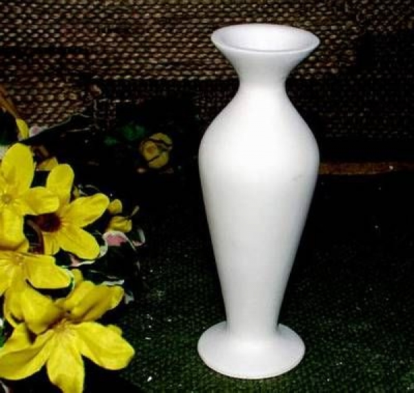 Rosenväschen – 13,5 cm hoch - Schrühware