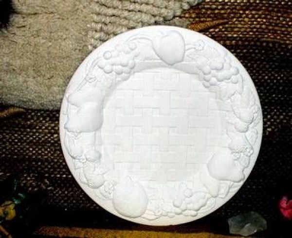 Frühstücksteller mit Obstmotiv – 22,5 cm Ø – Schrühware