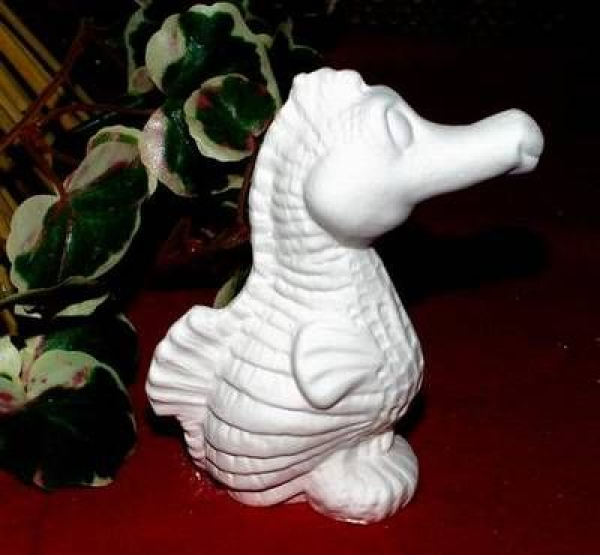 Seepferdchen – 8 cm - Schrühware