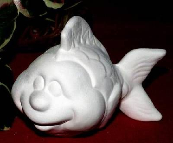 Fisch – 8 cm hoch - Schrühware