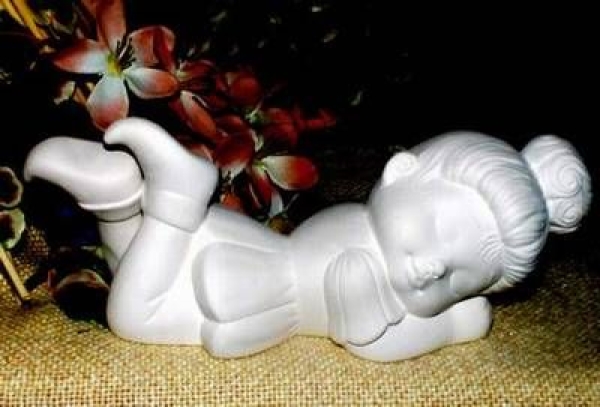 DONAS-Gießform - neu – Elfe – schlafend – Sweet Tot Pixie – 19 cm lang - USA
