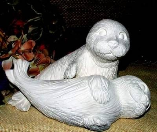 Robbenpärchen - Schrühware