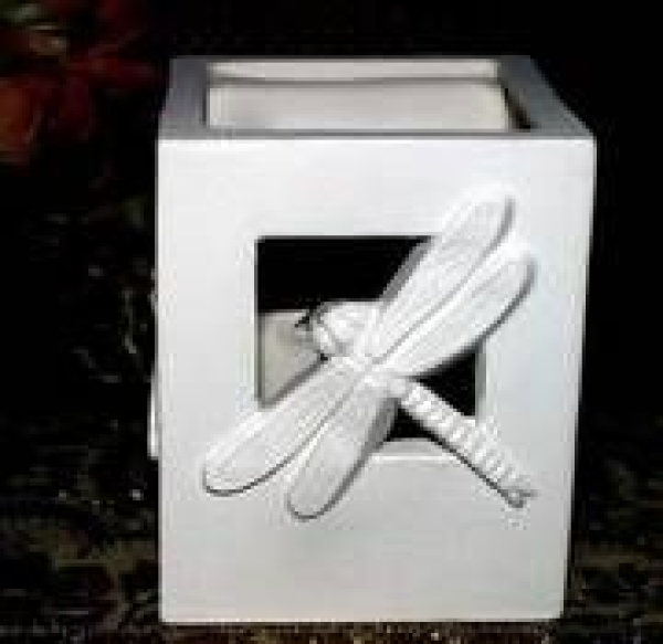 Libellen – Windlicht – 10 cm hoch - Schrühware