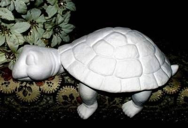 SCIOTO-Gießform - neu – Sleeping Shelf Turtle – Schlafende Regal-Schildkröte – 21 cm lang - USA