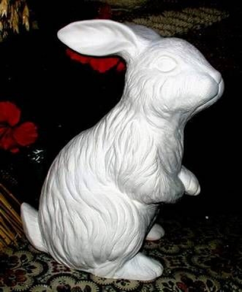 SCIOTO - Gießform - neu - Natürlicher stehender Hase - 30 cm hoch - USA