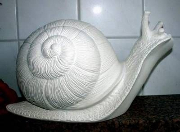 Scioto-Schnecke - mittel – 33 cm lang - Schrühware