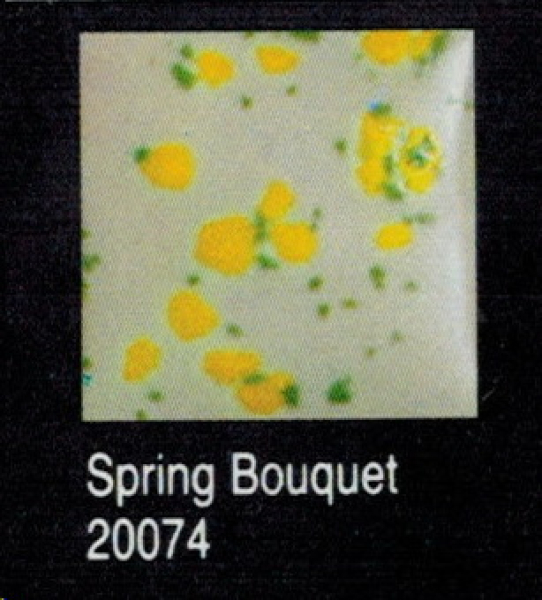 20074 – Spring Bouquet – Gloss Crystaltone von DUNCAN – 118 ml – Kegel 06 bis 05 = 1.015 bis 1.045 °C – NONTOXIC– Altbestand