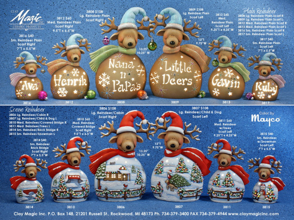 Flyer 209 von ClayMagic – Gießformen sind aktuell lieferbar – bitte Preise anfragen