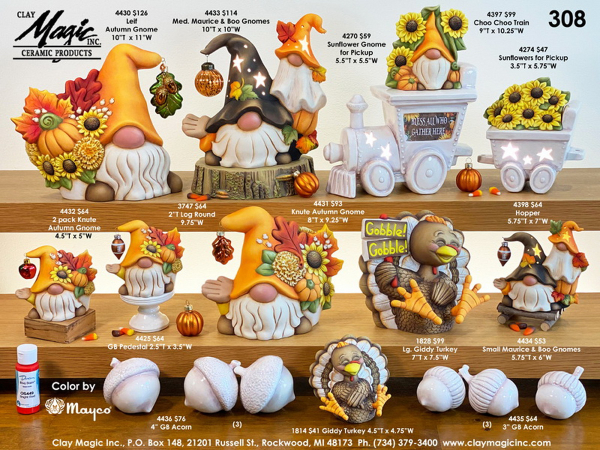 Flyer 308 von ClayMagic - mit der Lupe sind Details gut zu erkennen