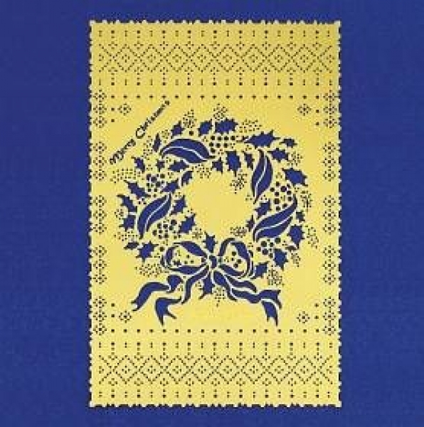 Stech- und Prägeschablone – 145 x 95 mm – Blumenkranz – von Jenny Design – statt 5,70 EUR