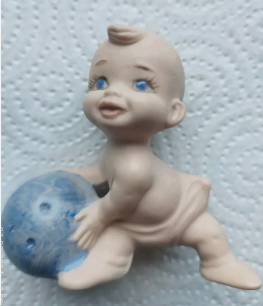 ALBERTAS–Gießform – neu –Kegler-Baby – 7 cm hoch