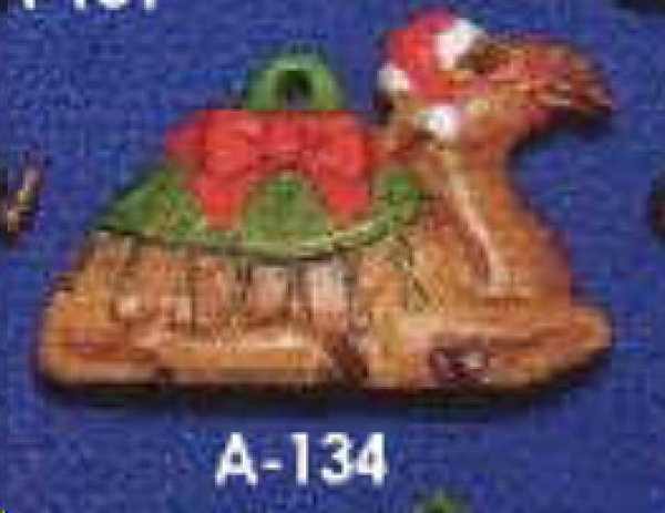 ALBERTAS–Gießform – neu – Kamel – Ornament – Hänger – 9,2 cm – Design auf Vorder-​ und Rückseite