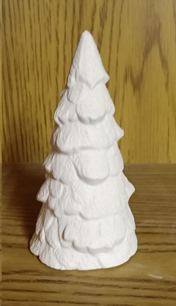 Tannenbaum – 13 cm hoch – Schrühware – Sonderangebot