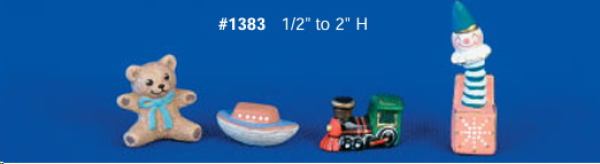 Albertas-Gießform – neu – Spielzeuge im 4er-Set – bis 5 cm hoch – Sonderangebot