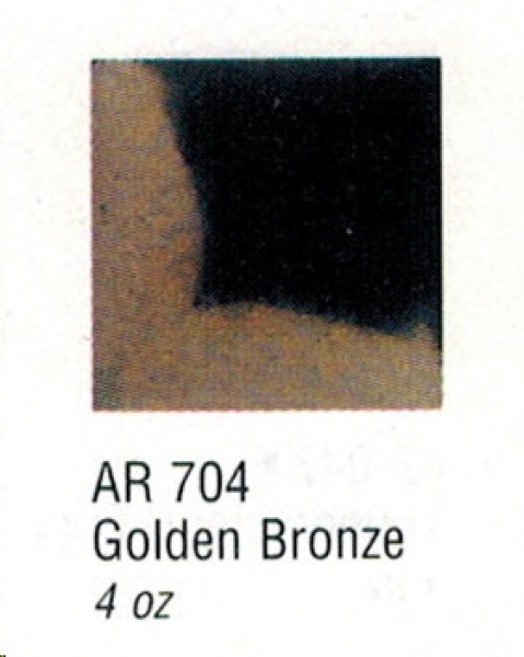 AR-704 – Golden Bronze – Opaque Satin - Art Glaze von DUNCAN – 118 ml – Kegel 06  = 1.015 °C – Altbestand