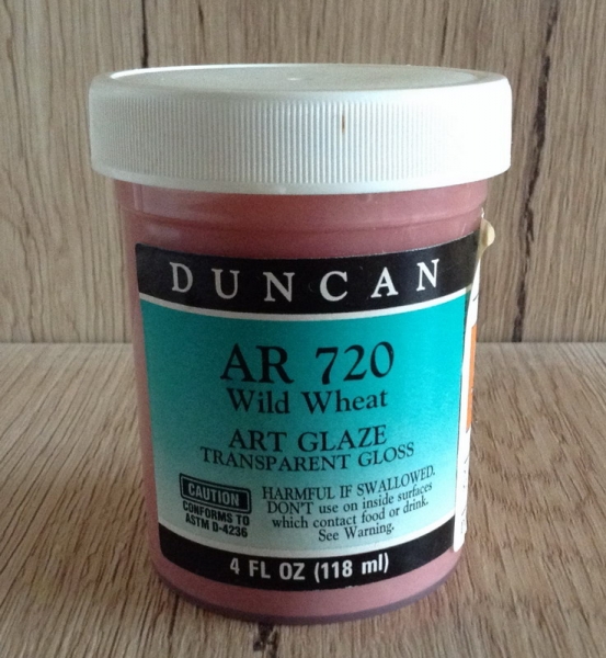 AR-720 - Wild Wheat - Art Glaze - Transparent Gloss - 1.000 bis 1.020°C - DUNCAN-Flüssigglasur - 118 ml