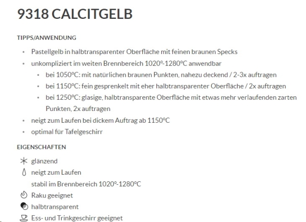 BOTZ PRO – Calcitgelb – 1.020 bis 1.280 °C – 800 ml