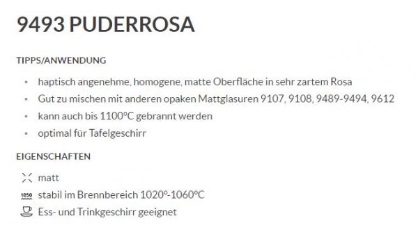 Puderrosa – matt - 200 ml - von BOTZ