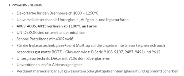B4021 – Blaugrün – BOTZ Unidekor – 30 ml