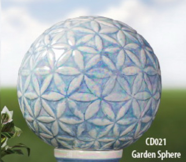 MAYCO-Gießform - neu – Garden Sphere – Gartenkugel – 22,9 x 22,9 x 21,6 cm – USA