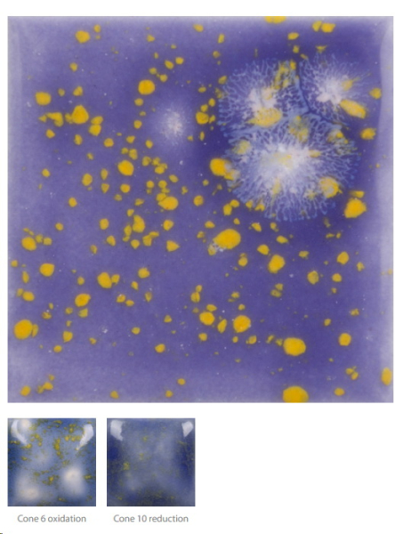 CG-1010 – Periwinkle Sky - MAYCO Jungle Gems ® – Kristallglasur – NONTOXIC – 1.000 bis 1.045 °C - Cone 06 bis Cone 05 – 16oz = 472 ml
