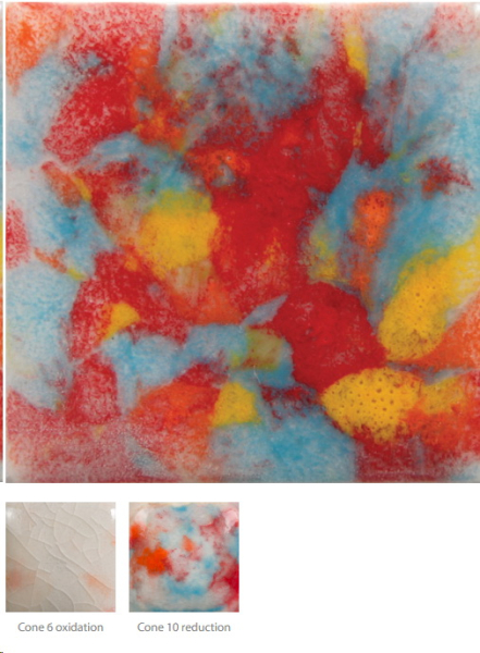CG-964 – Kaleidoscope – MAYCO Jungle Gems ® – Kristallglasur – NONTOXIC – 1.000 bis 1.045 °C - Cone 06 bis Cone 05 – 4oz = 118 ml