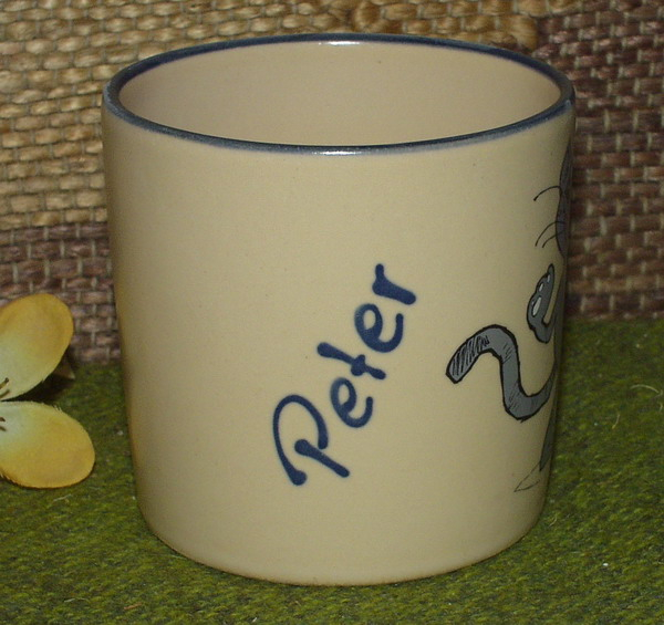 Namenstasse – Becher – Katzenjunge – fester Name: Maximilian
