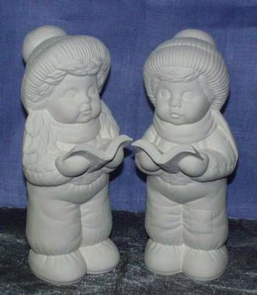 DONAS-Gießform - neu – Mädchen – Caroler Girl – 25 cm hoch - USA