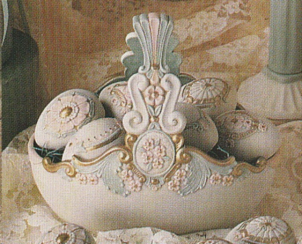 DONAS-Gießform - neu – viktorianischer Korb – 20 cm hoch – USA