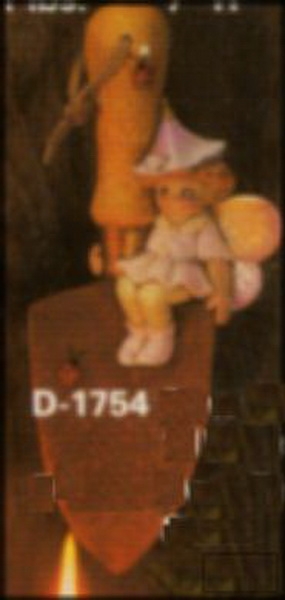 Schaufel mit Elfe zum Hängen – 28 cm hoch – Schrühware