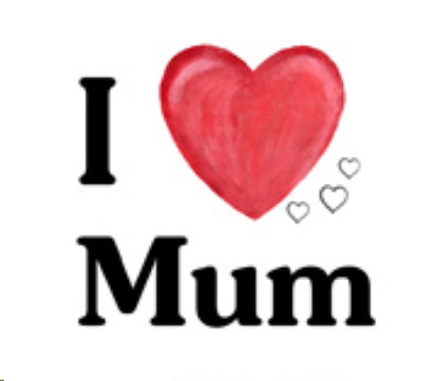 Decal – I Love You Series – Mum – 35 mm