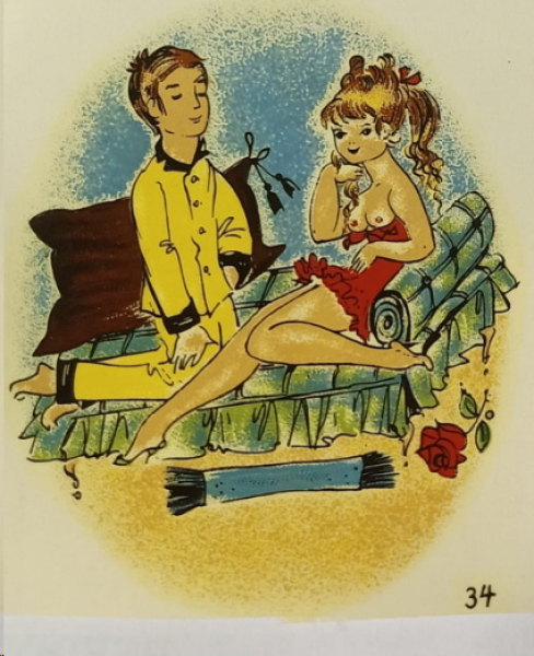 Decal – Comic – Paar – 80 x 70 mm