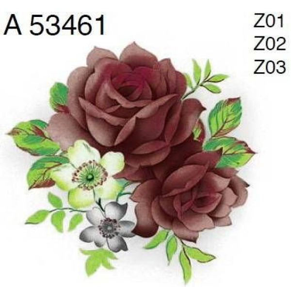 Decal – Marone Rose – 110 mm
