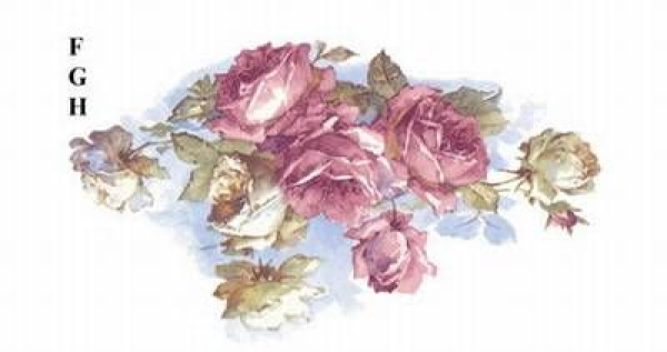 Decal – Elizabeth Rose - 79 x 44 mm – DISC