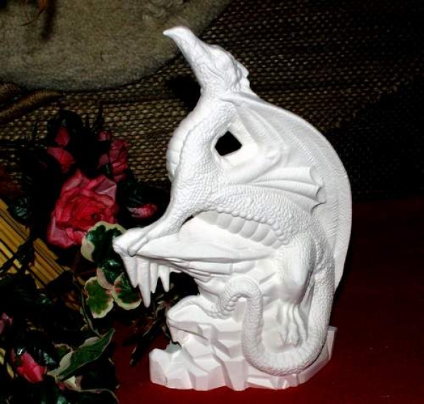 DocHolliday-Gießform - neu – kleiner Eisdrache – 20,5 cm hoch - USA