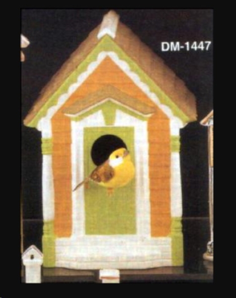 DUNCAN-Gießform - neu – Viktorianisches Vogelhaus – 25 cm hoch – USA