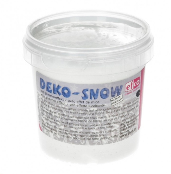 Efco-Deko-Snow mit Glimmereffekt – 150 g – Ersatz für AS-974-4 – No Fire Snow – Glittering – AS-974